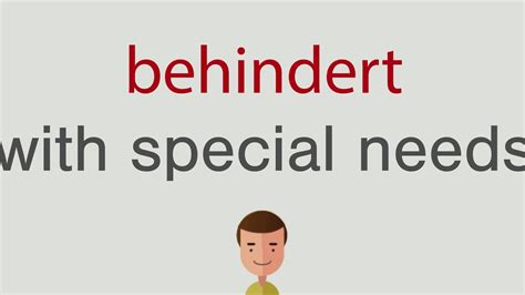 englisch behindert|English translation of 'behindert' .